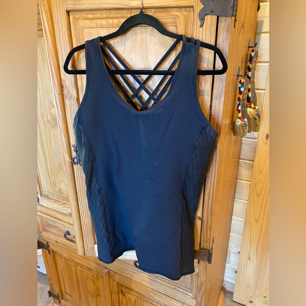 CALIA heavyweight black fitness tank top XL